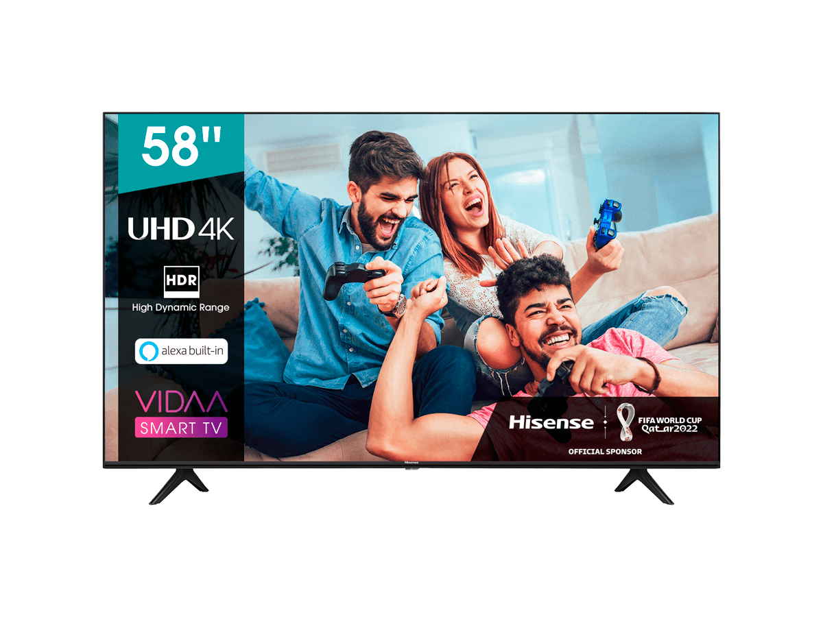 HISENSE UHD TV  SMART 58POUCE (58A61N)