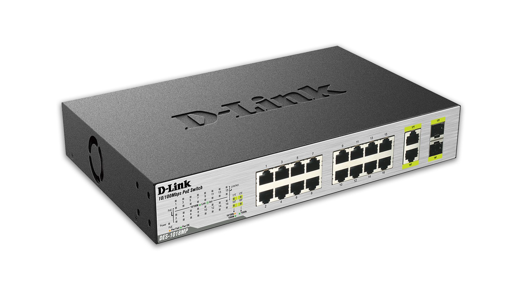D LINK  16PORT SWITCH SF1016D